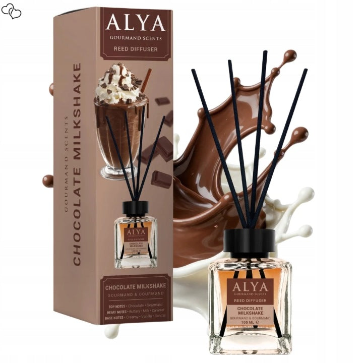 Odorizant de cameră Alya Gourmand Chocolate Milkshake 100ml – Milkshake de Ciocolată