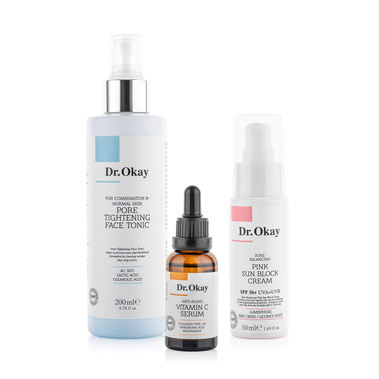 Set Glow Zilnic – Luminozitate, Protecție SPF & Ten Uniform