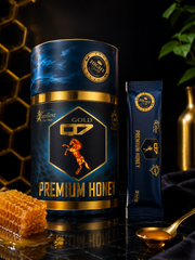 Miere Q7 Gold Premium Honey – 12 Plicuri x 15g
