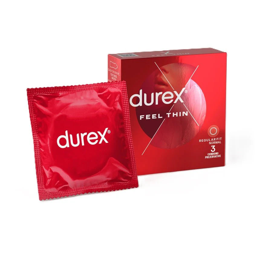 Prezervative Durex Feel Thin 3 bucăți