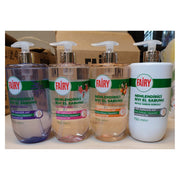 Pachet 4 sapunuri lichide de maini Fairy 750 ml toate aromele