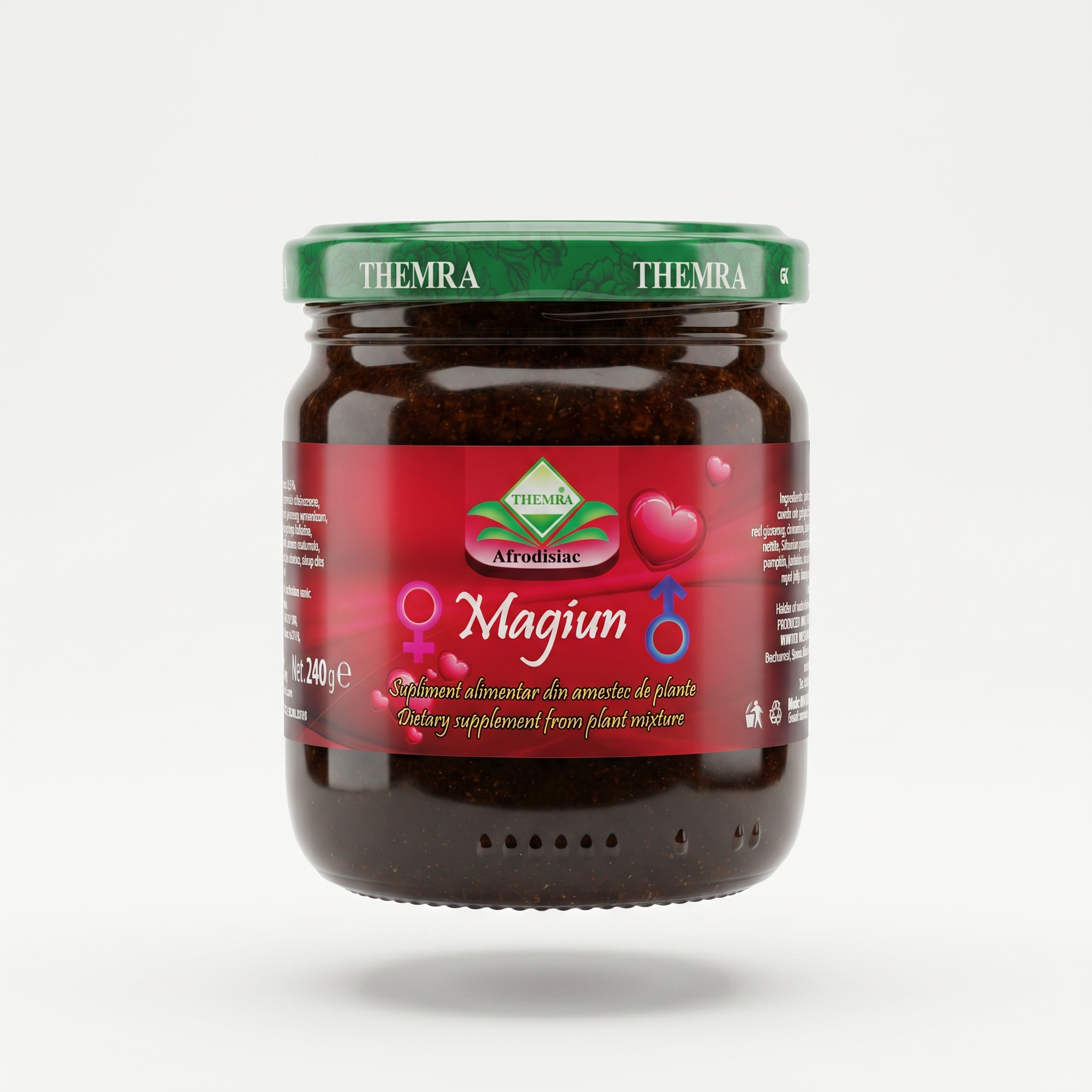 Magiun Afrodisiac Themra cu Plante – 240g Borcan | Original Turcia