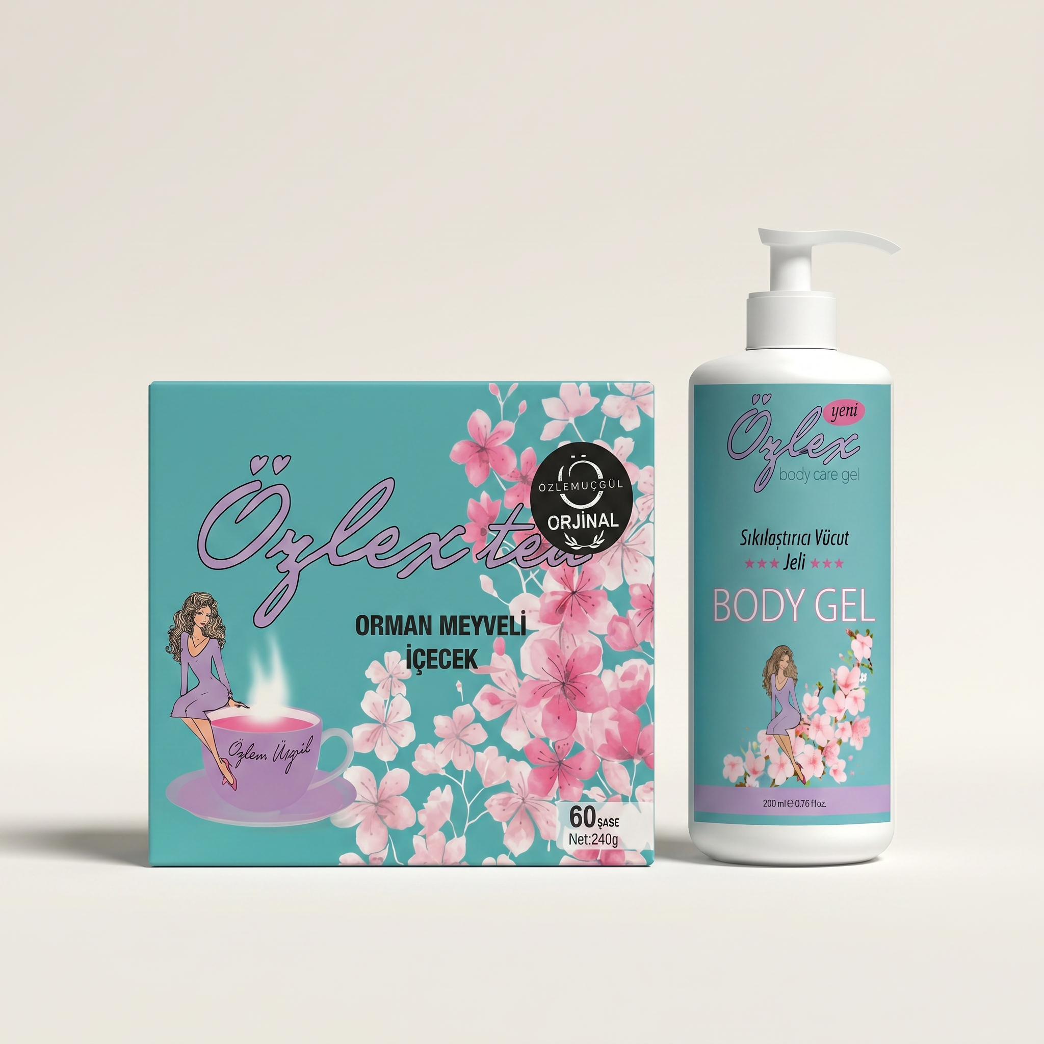Pachet Promo Ceai Ozlex + Gel de Corp Ozlex 200ml