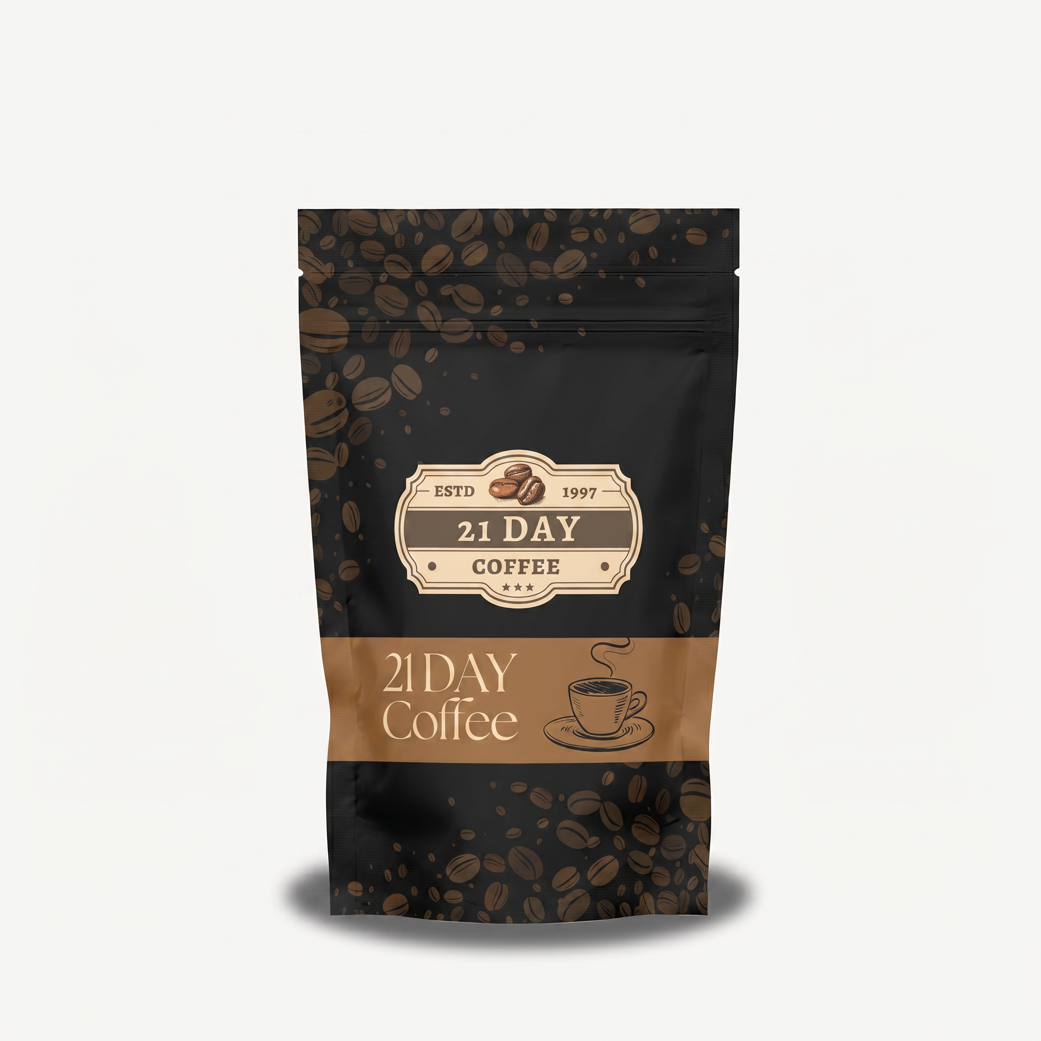 21 Days Coffee Original – 100g | Cafea Instant cu Inulină și Bromelină