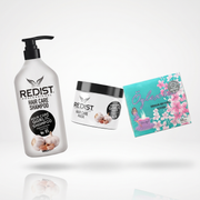 Pachet Promo 2x Redist Usturoi (Șampon 1000ml + Mască 475ml) + Ceai Ozlex Detox