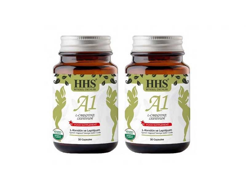 HHS A1 L-Carnitina Lepidium 60 capsule pachet 2 cutii
