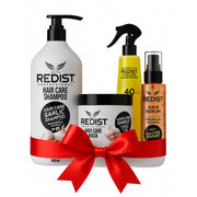 Pachet Complet Redist Usturoi – Șampon 1000ml + Mască 475ml + Balsam 400ml + Ser 125ml