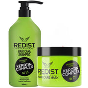 Pachet Promo Redist Keratină – Șampon 1000ml + Mască 500ml | Reconstrucție & Volum