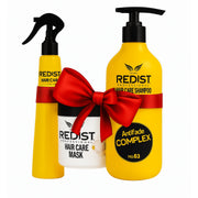 Pachet Promo Redist Îngrijire Completă – Șampon AntiFade 1000ml + Mască Usturoi + Balsam