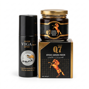 Pachet Super Viga Spray + Magiun Afrodisiac Q7 | Control și Intensitate pentru El