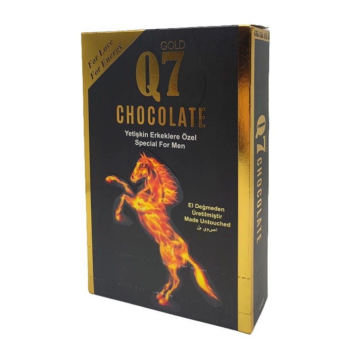 Ciocolată Q7 Premium Afrodisiacă – Cutie 12 Bucăți | Original Turcia