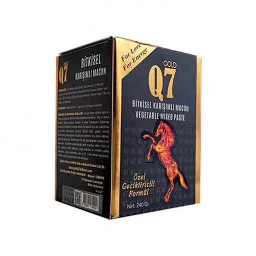 Magiun Q7 Premium – 240g Mix Natural cu Miere și Plante Afrodiziace