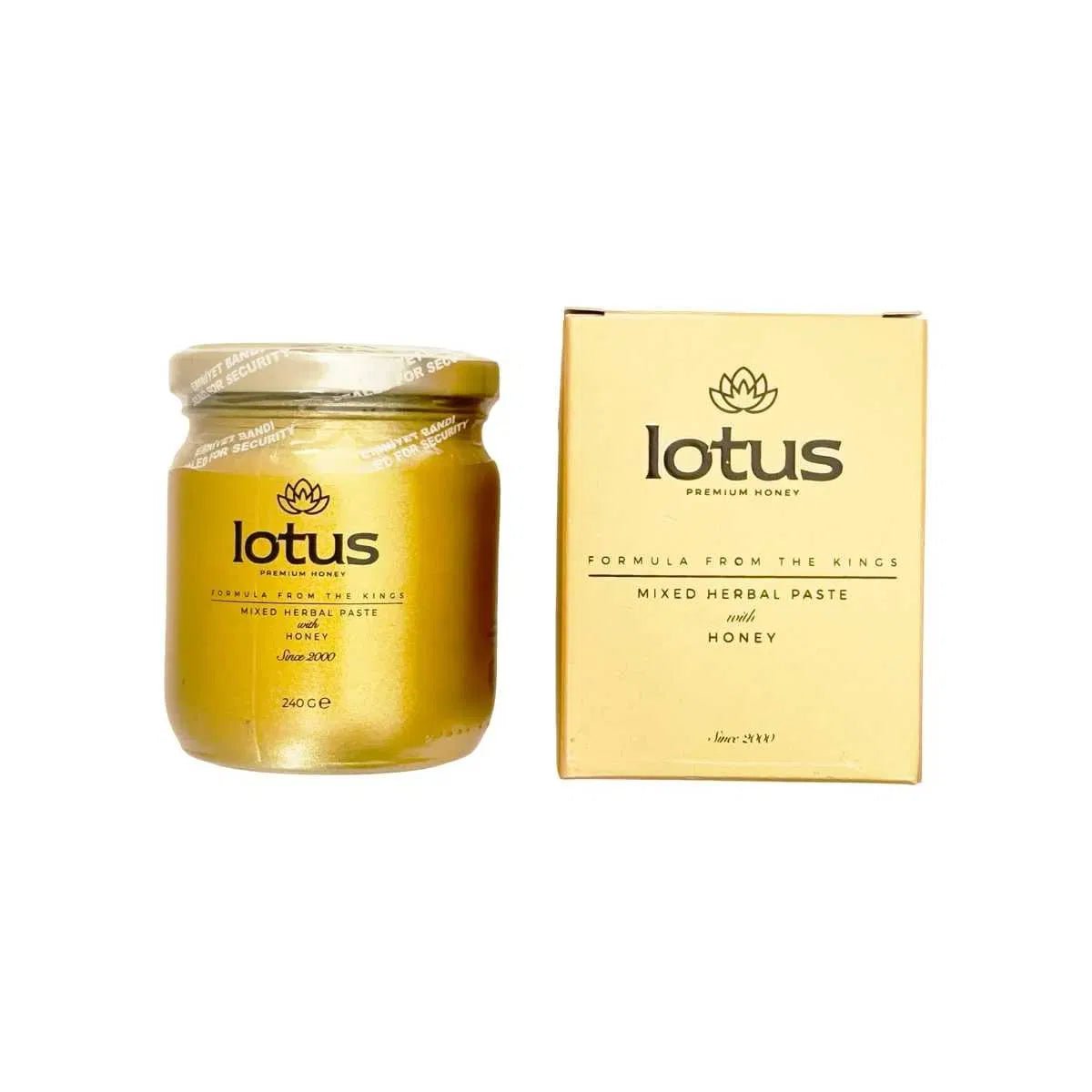 Magiun Lotus VIP – 240g Mix Premium cu Miere și Plante | Original Turcia