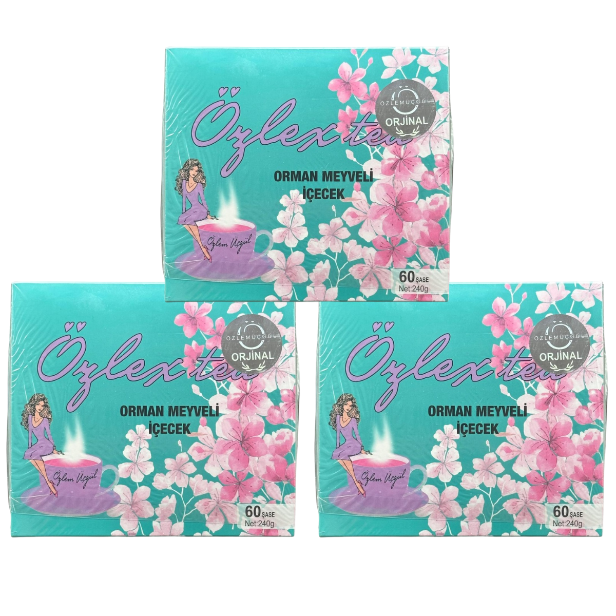 Pachet Promo Ozlex Ceai – 3x 60 Plicuri | Cură Completă de 3 Luni