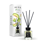Odorizant de Cameră Alya Pepene 100ml – Reed Diffuser cu Bețișoare din Ratan