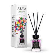 Odorizant de Cameră Alya Gumă de Mestecat 100ml – Reed Diffuser cu Bețișoare din Ratan