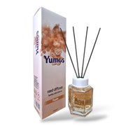 Odorizant de Cameră Yumos Pudră 120ml – Reed Diffuser cu Bețișoare