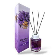 Odorizant de Cameră Yumos Lavandă 120ml – Reed Diffuser cu Bețișoare