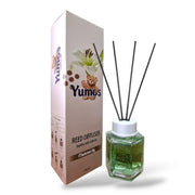 Odorizant de Cameră Yumos Crin Alb 120ml – Reed Diffuser cu Bețișoare