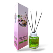 Odorizant de Cameră Yumos Floare de Salcâm 120ml – Reed Diffuser cu Bețișoare