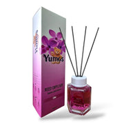 Odorizant de Cameră Yumos Liliac 120ml – Reed Diffuser cu Bețișoare