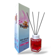 Odorizant de Cameră Yumos Flori de Grădină 120ml – Reed Diffuser cu Bețișoare