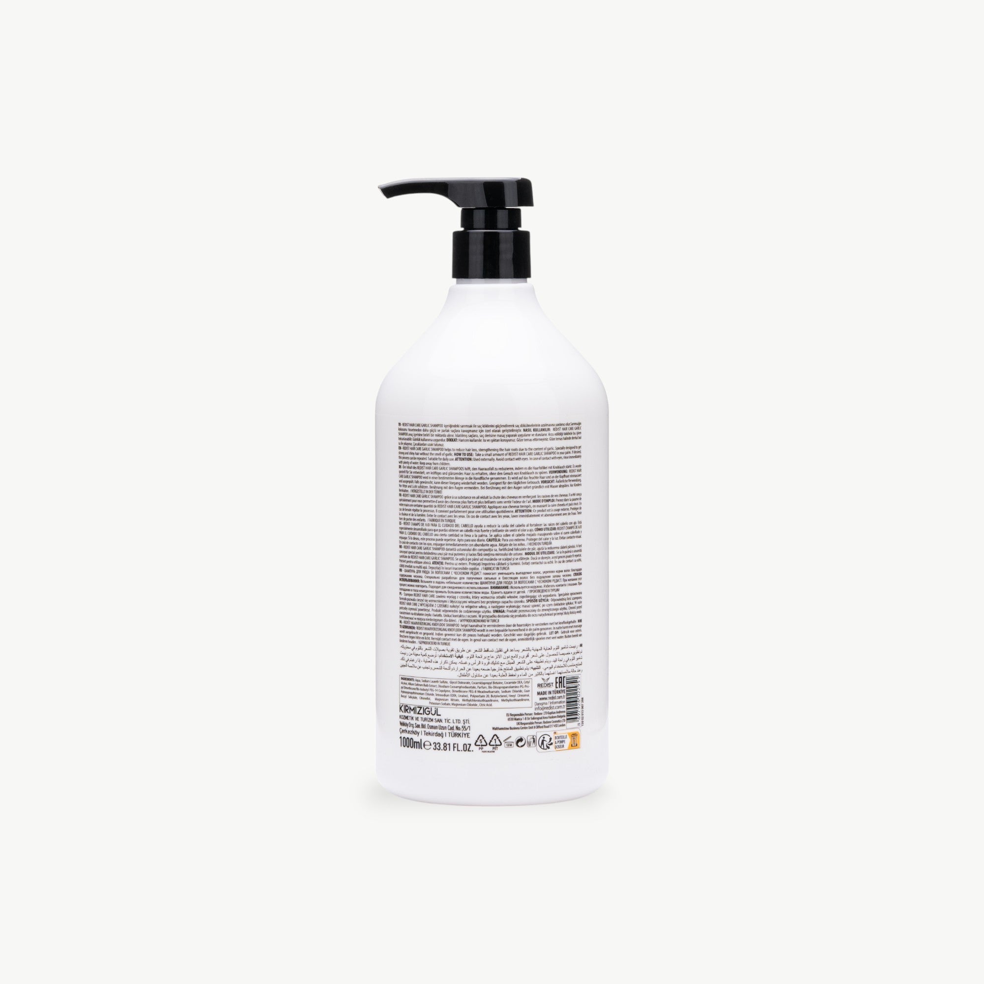 Șampon Redist cu Usturoi 1000ml – Îngrijire Intensivă și Reparare Profundă
