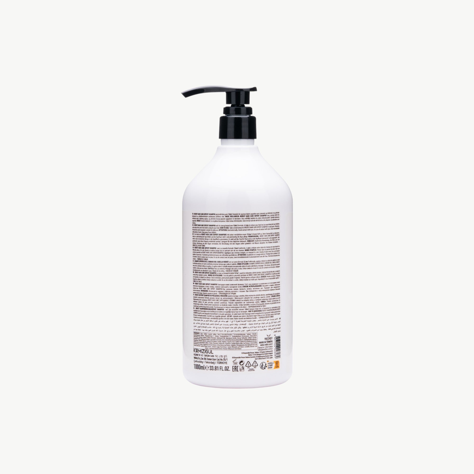 Șampon Redist 12 în 1 Expert 1000ml – Formula Completă pentru Orice Tip de Păr