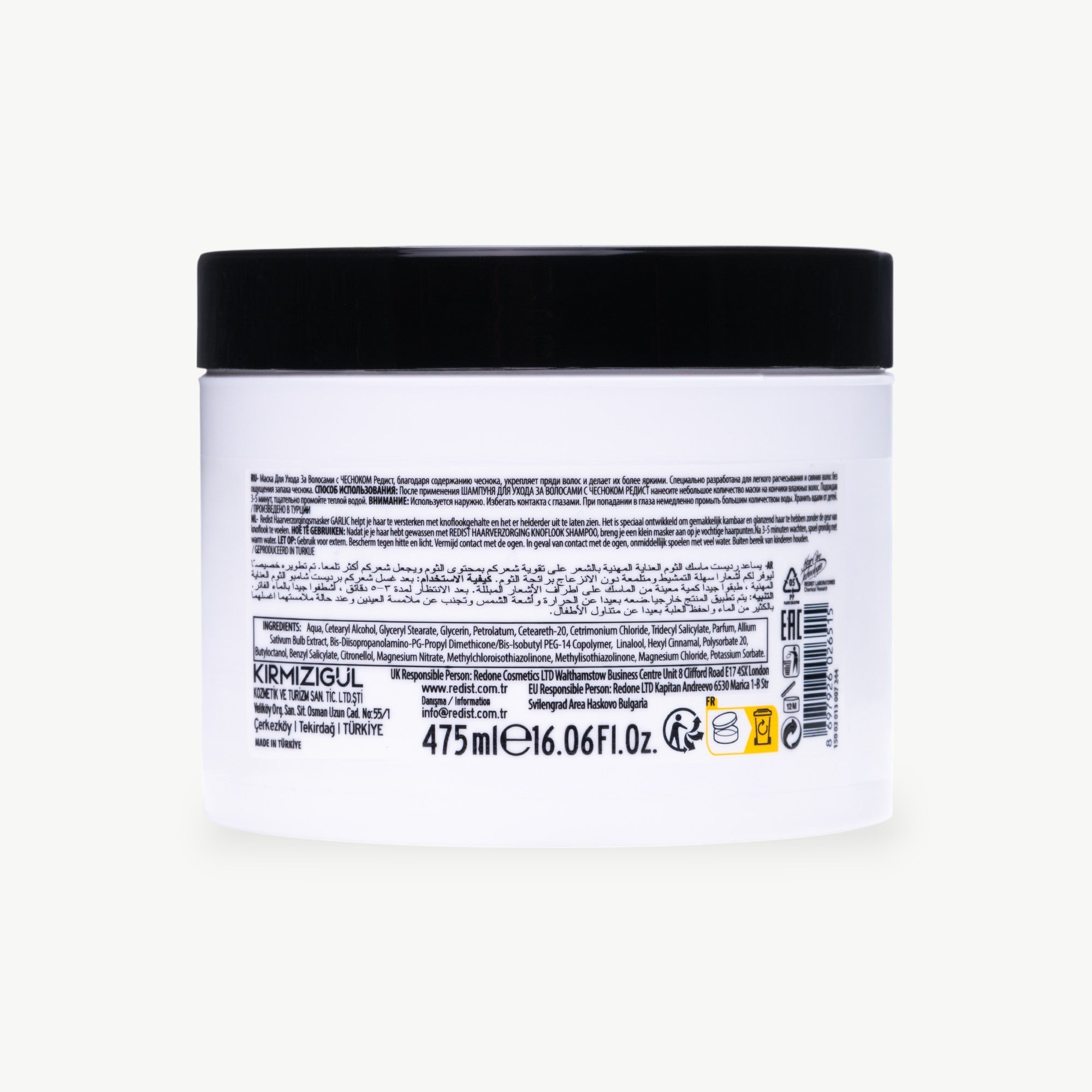 Mască Redist Usturoi 475ml – Îngrijire Intensivă & Reparare Profundă