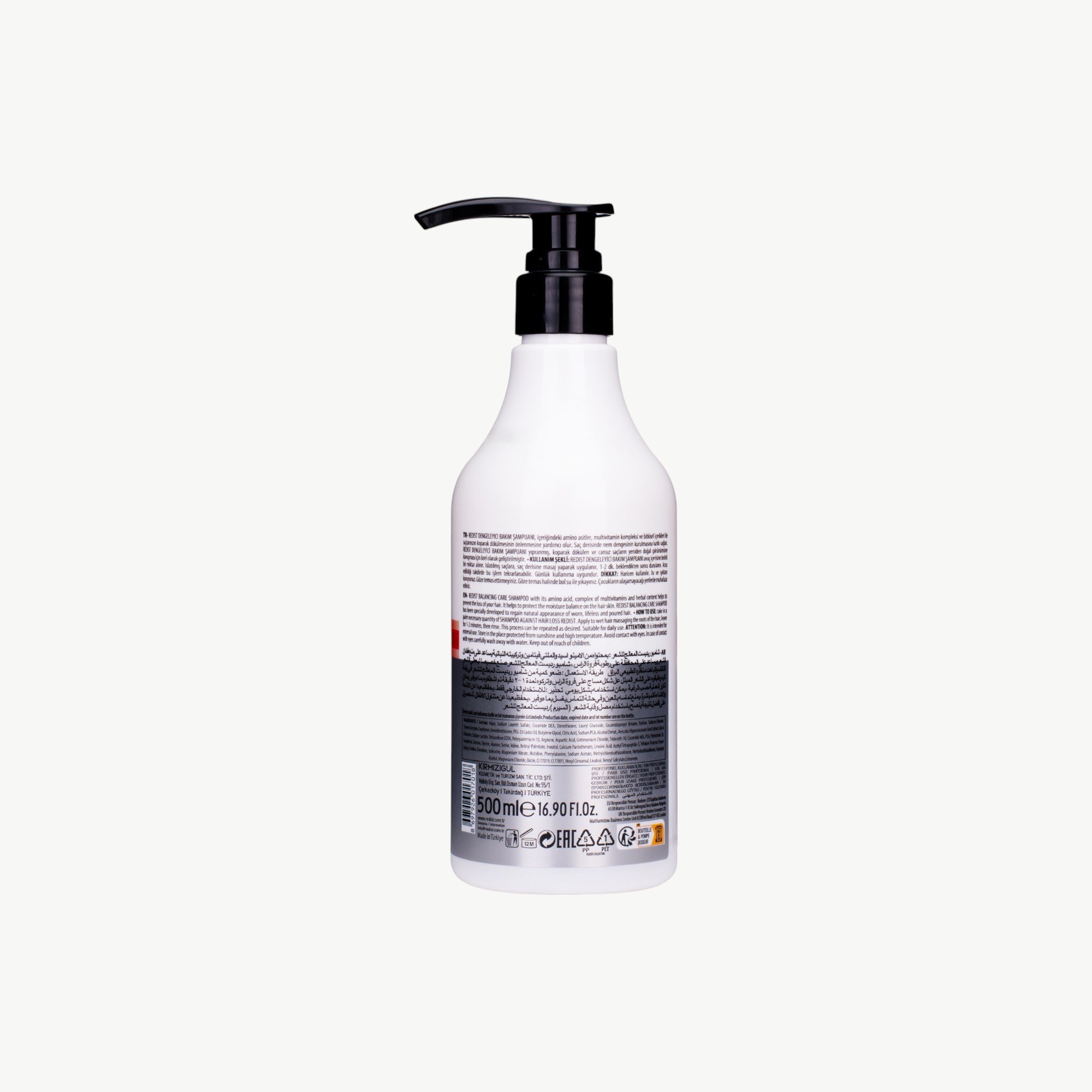 Șampon Redist Fortifiant 500ml – Rădăcini Puternice & Păr Sănătos