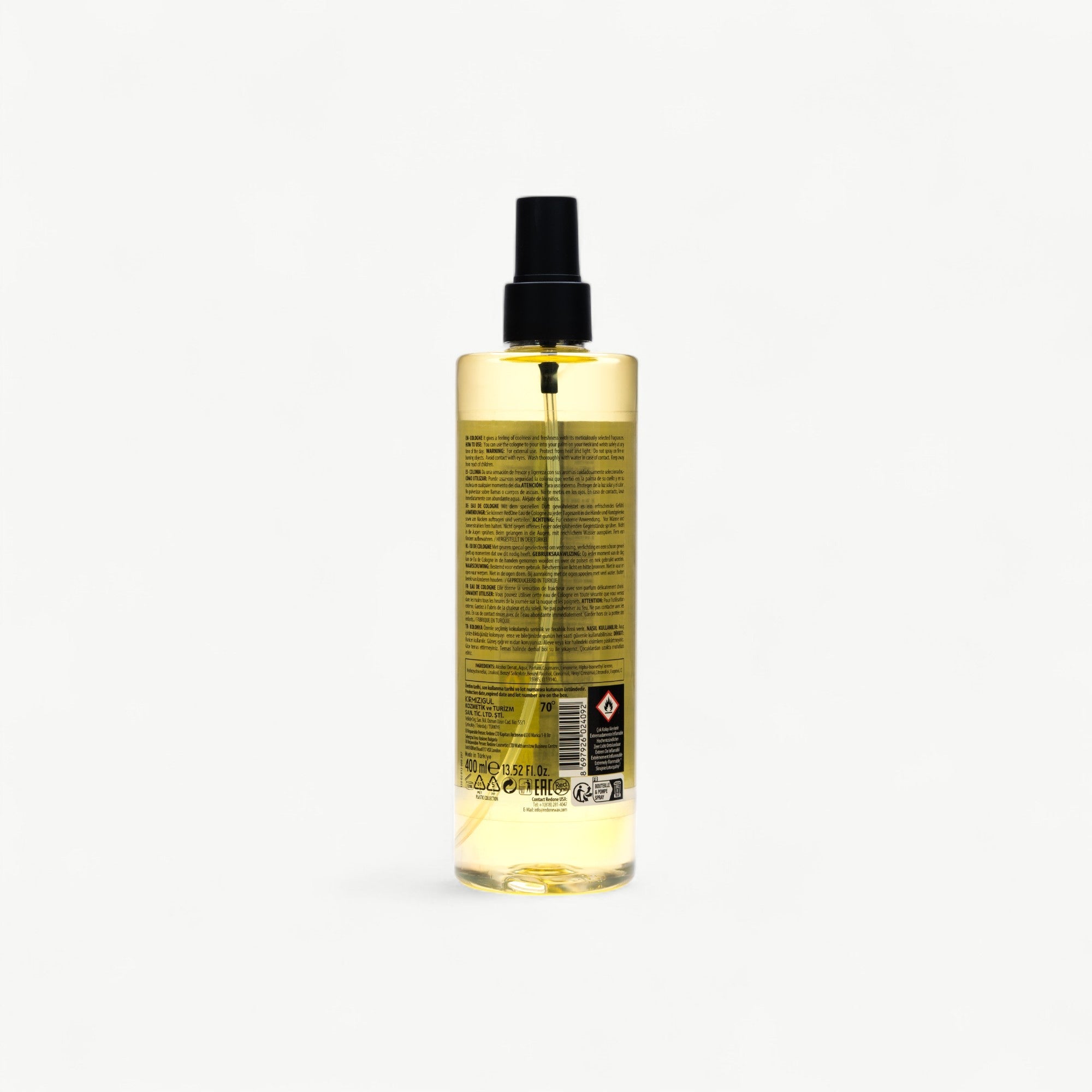After Shave Spray Colonie Redone Gold 400ml – Parfum Premium 4–6h