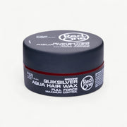Wax de Păr Redone Aqua Wax Quicksilver 150ml – Strong Hold, Finisaj Lucios cu Aromă de Coacăze negre